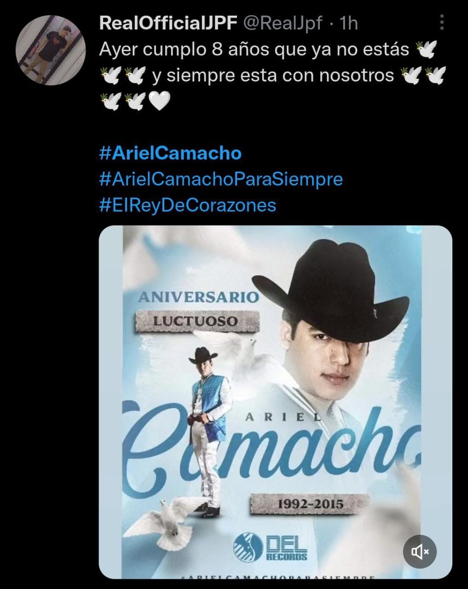 El cantante mexicano perdió la vida a la edad de 22 años