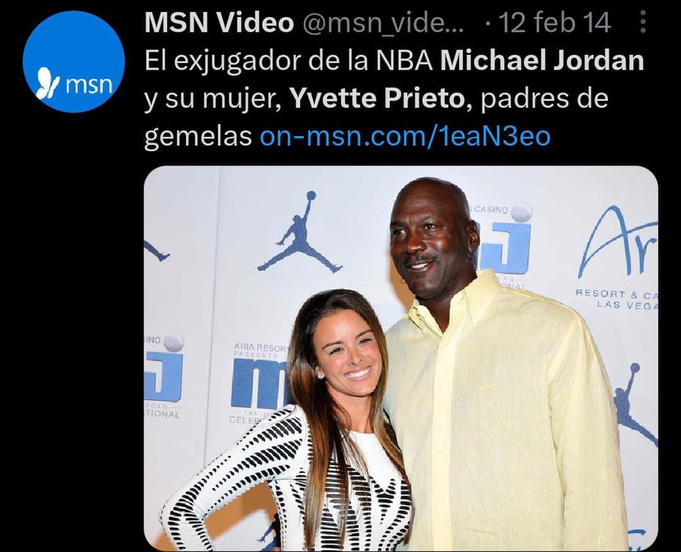 How did Yvette Prieto and Michael Jordan meet? After his complicated divorce with Juanita, he decided to look for love