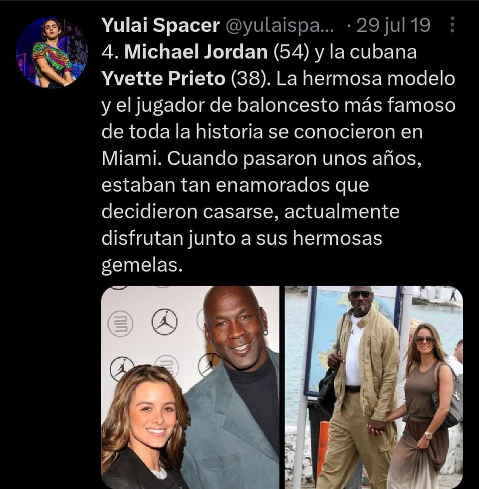 How did Yvette Prieto and Michael Jordan meet? The second chance at love for the former Chicago Bulls player