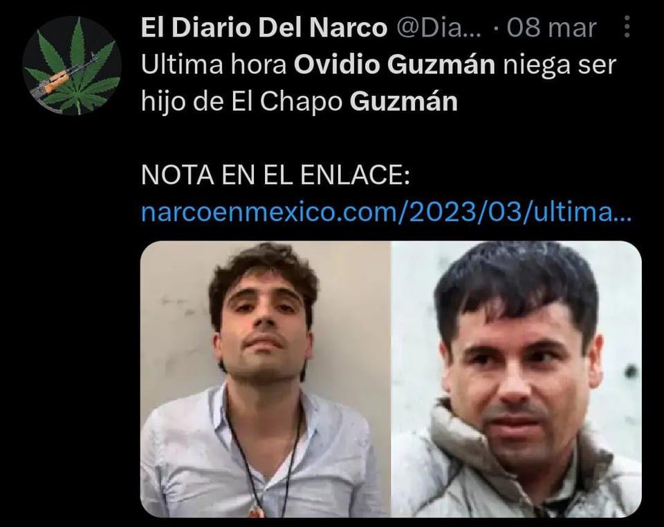 ¿Hijo del Chapo Guzmán mandó matar a Jenni Rivera?