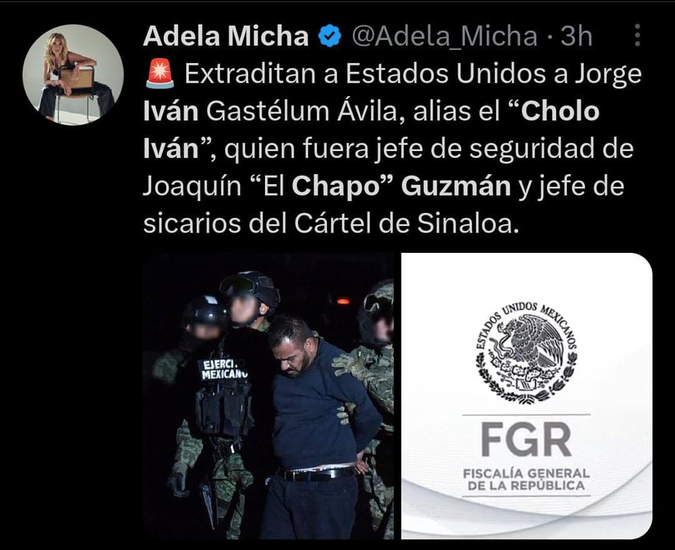 El Cholo Iván es extraditado a EEUU