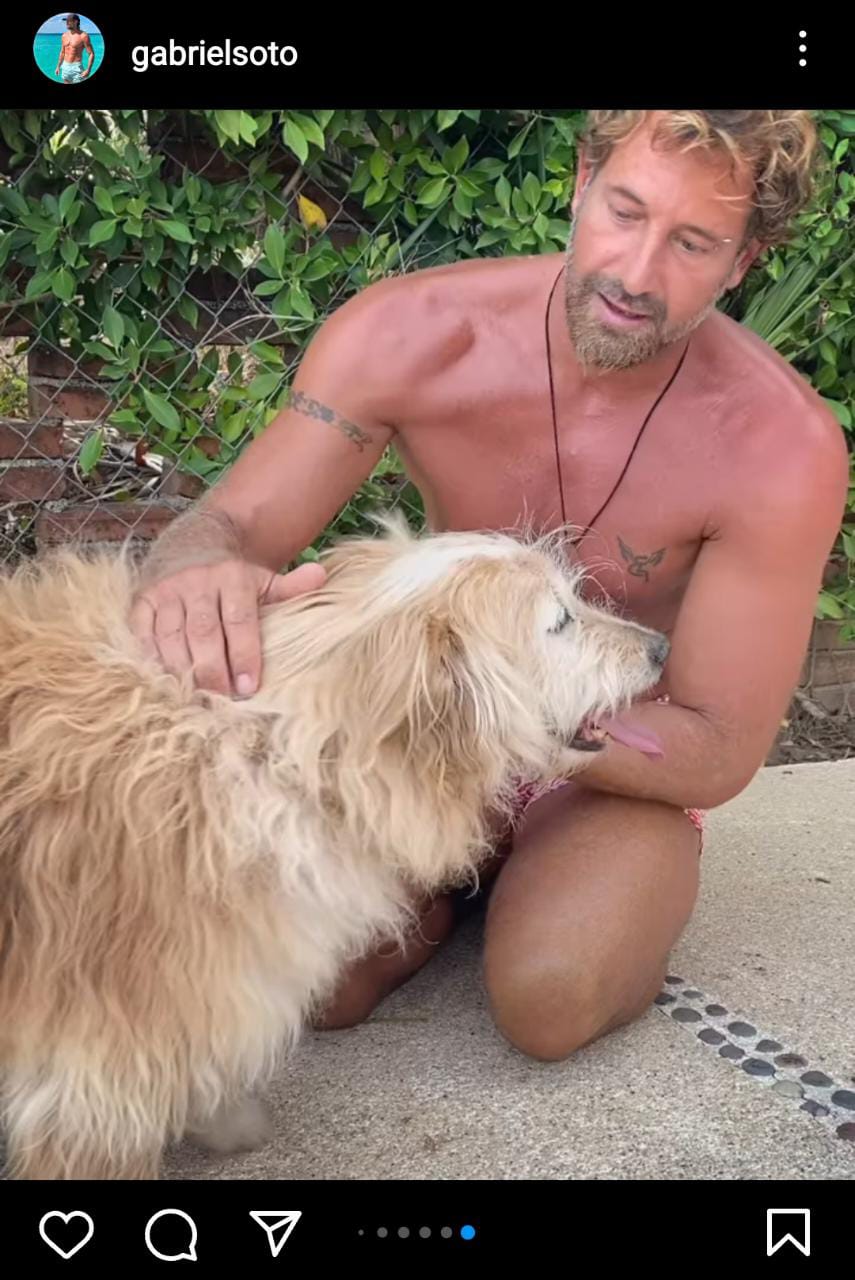 Gabriel Soto también compartió su pérdida