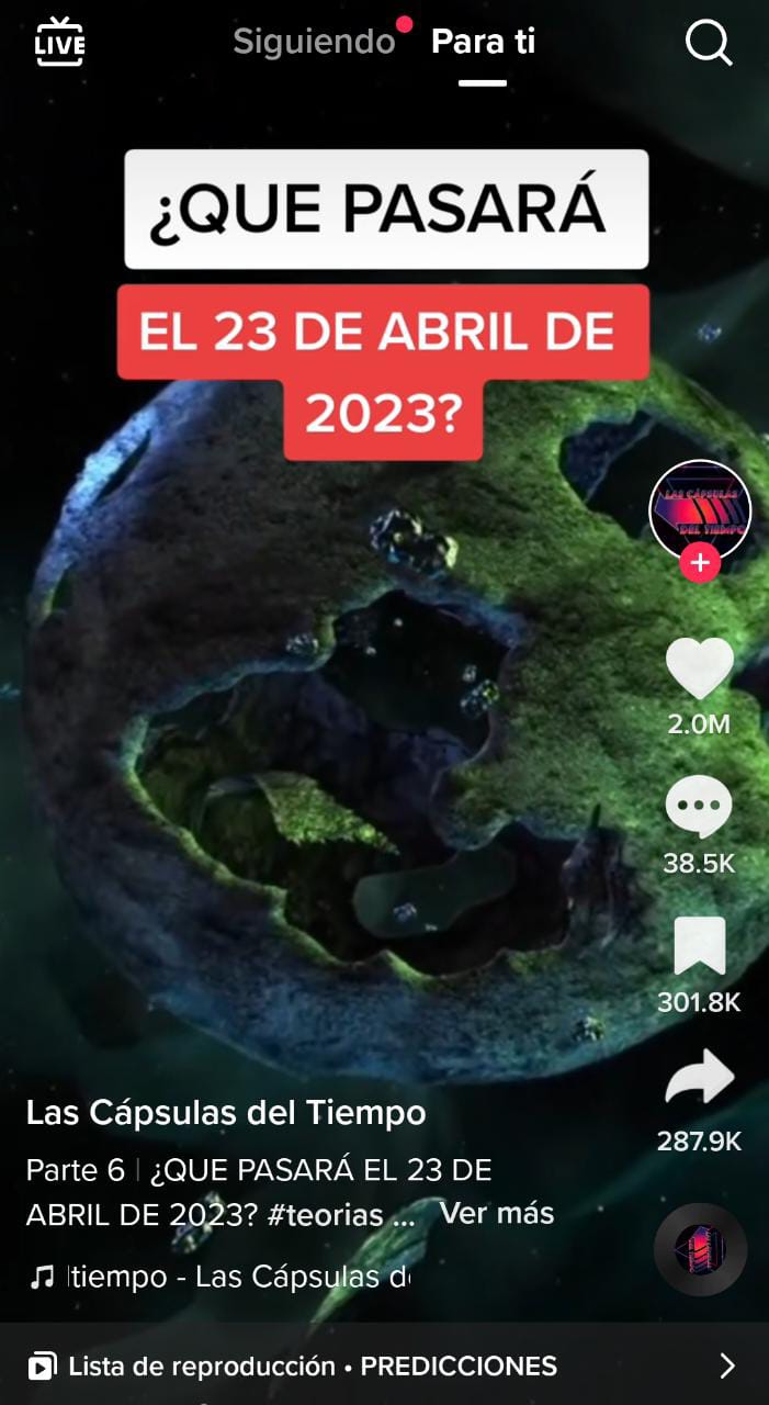 Predicen lo peor para el 23 de abril