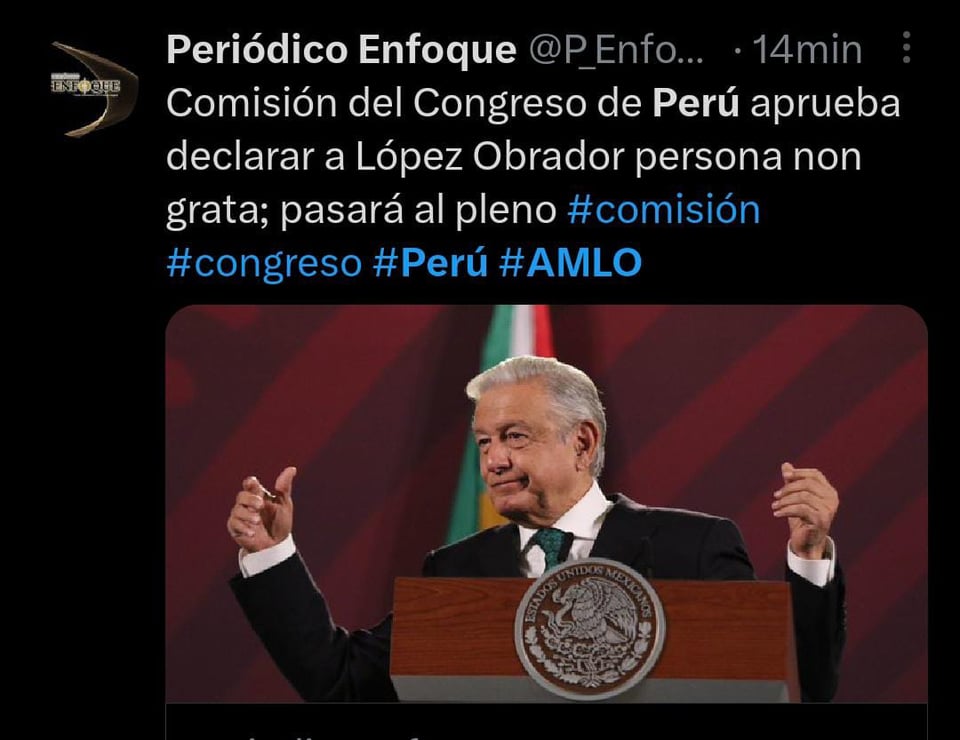 Expulsan al embajador de México