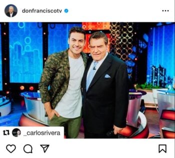 En su momento, Don Francisco no se hizo presente en redes