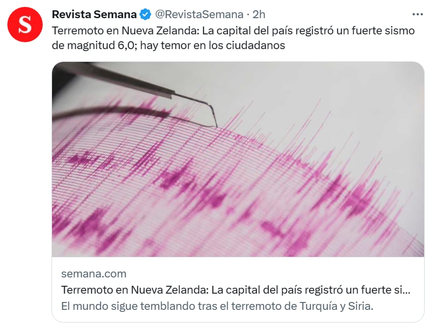 earthquake new zealand