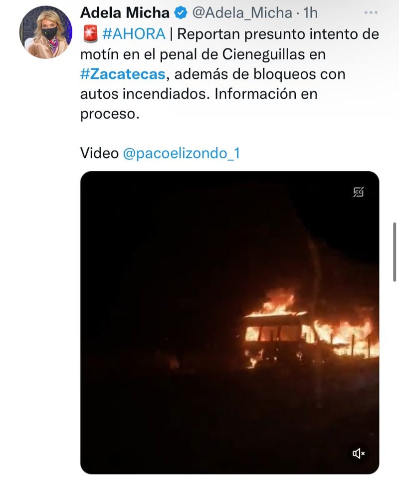 Confirman intento de fuga en cárcel de México