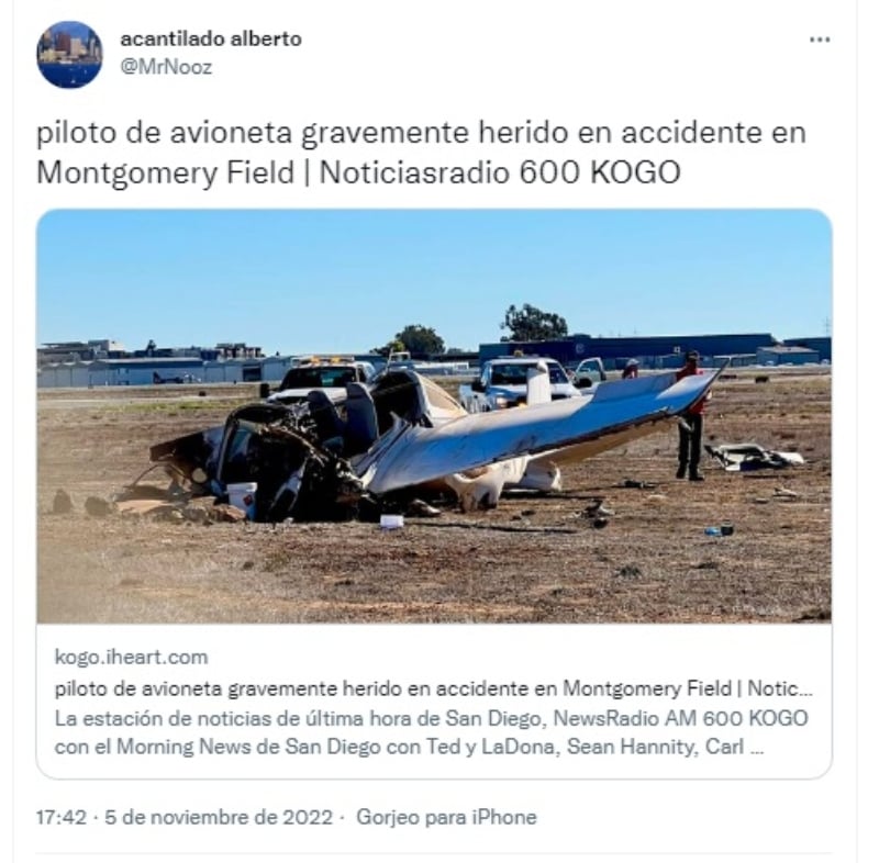Se desconocen las causas del incidente