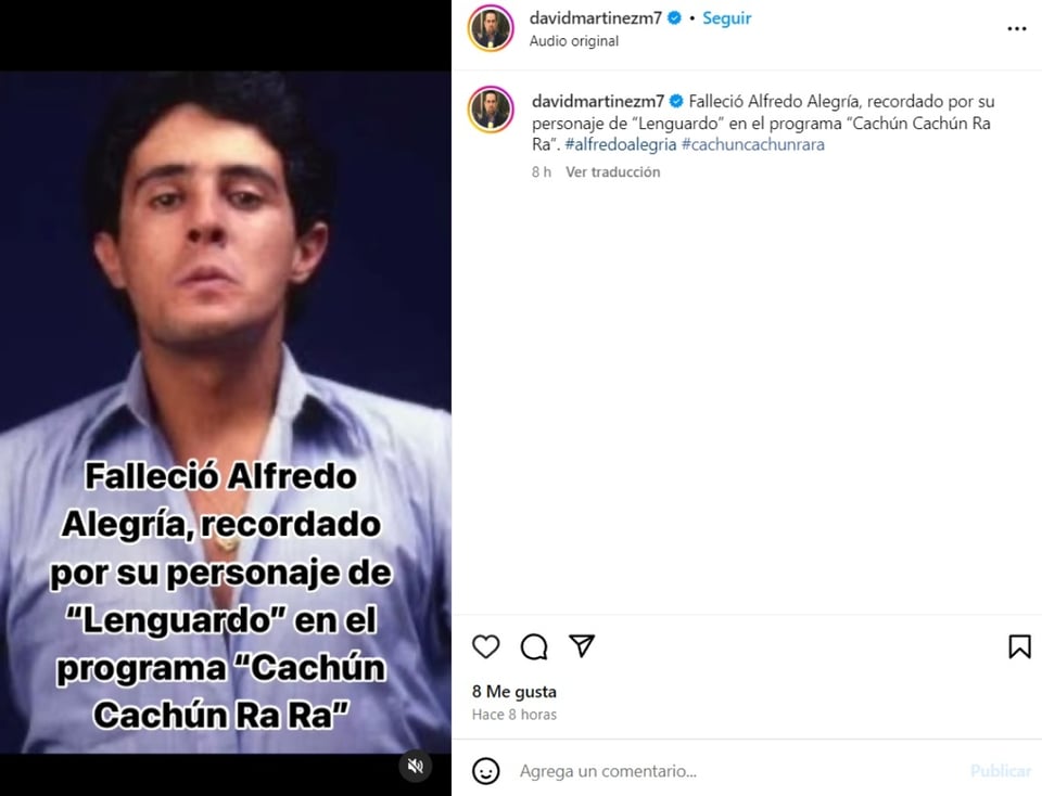 Alfredo Alegría, actor, Lenguardo, Leobardo Frenillo Fuerte, MundoNOW