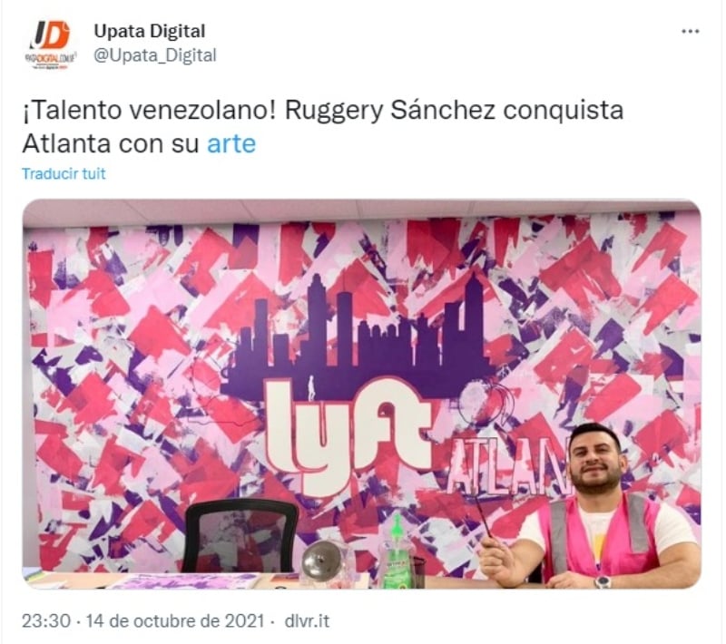 Ruggery Sánchez arte visual: Desde niño demostró su talento