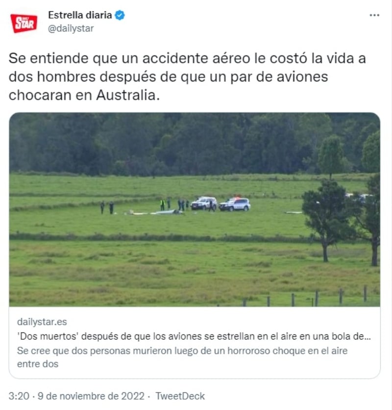 ¿Qué provocó el accidente?