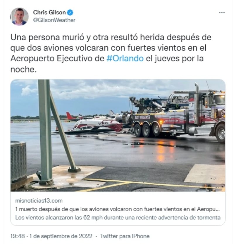 Una persona murió en el lugar