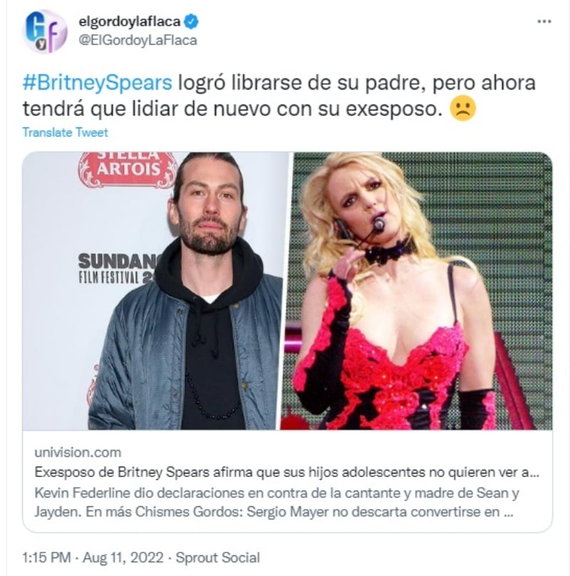 "Ha lastimado a la madre de sus hijos"