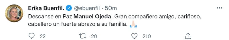 Actor Manuel Ojeda dies