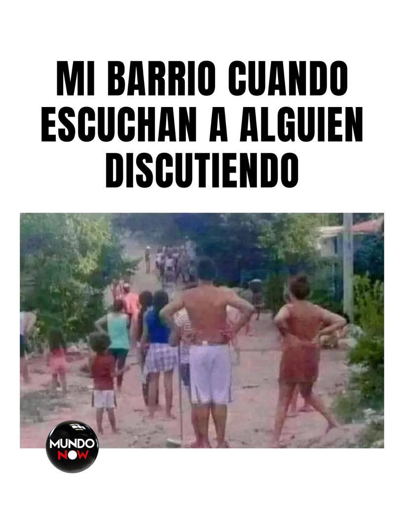 Barrio, discusión, gente, riña, vecinos