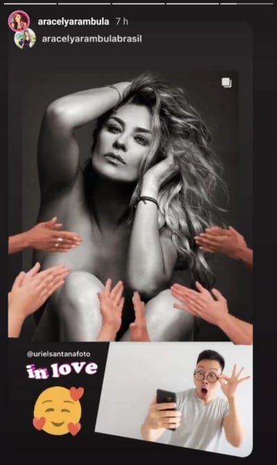 Aracely Arámbula receives 2021 as God brought her into the world without clothes