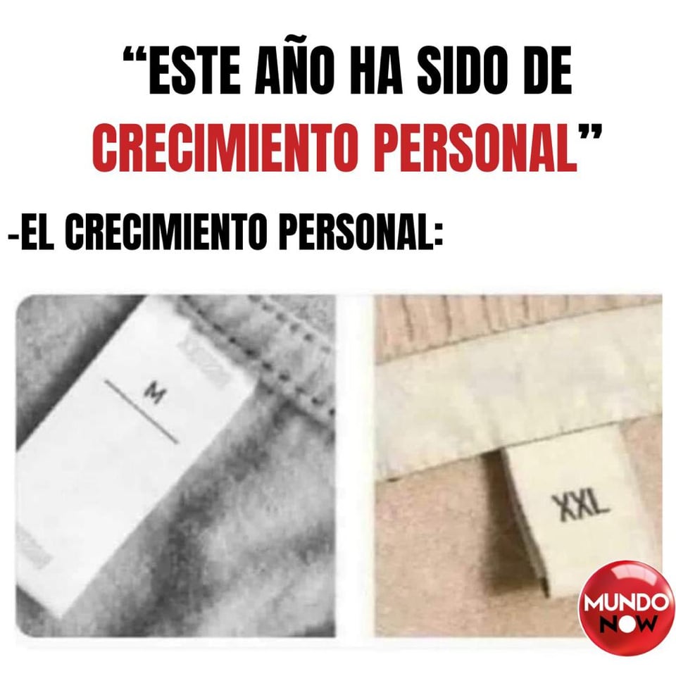 tallas, crecimiento, M, XL, año