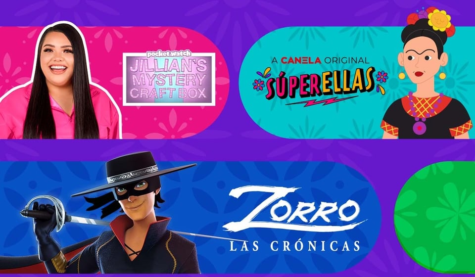 Súper Ellas, Zorro Las Crónicas, LatinBest, Orgullo Latino, MundoNOW