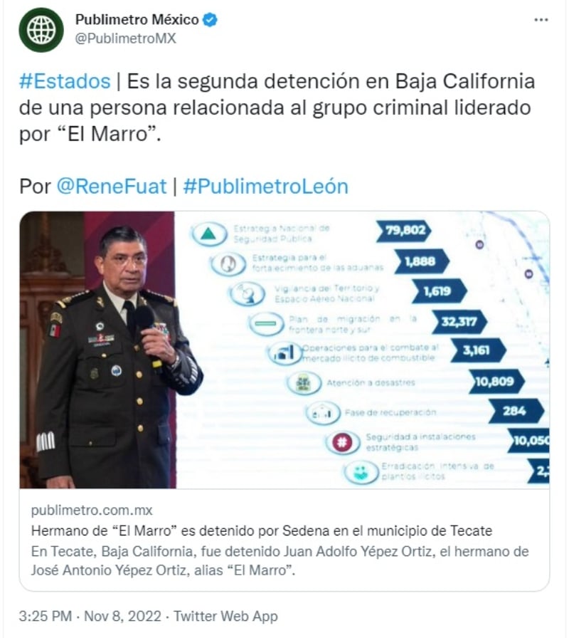 Capturan hermano El Marro: Confirman la detención del Rudy
