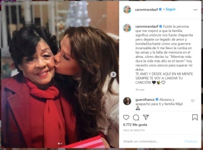 Carolina Miranda death