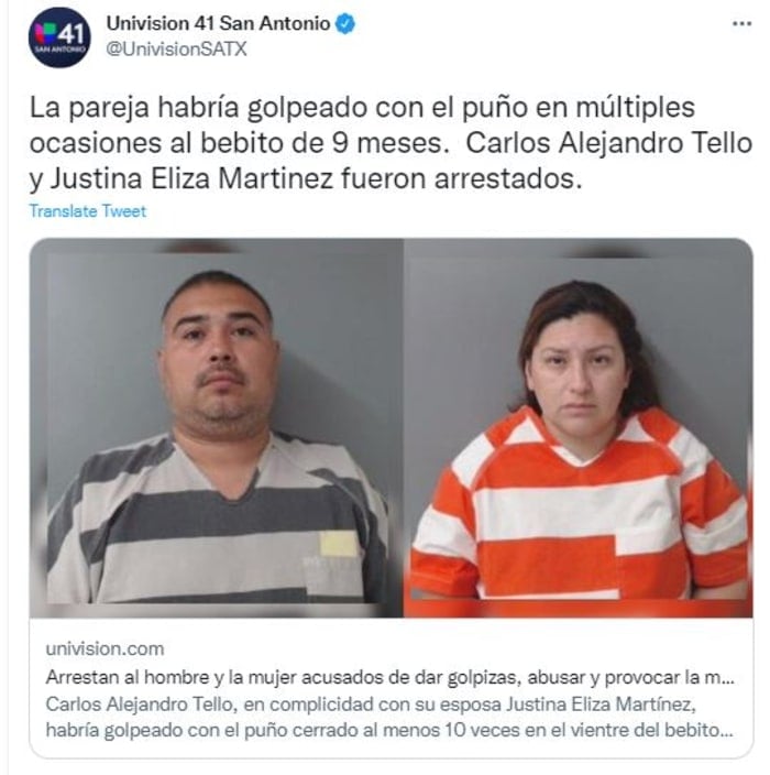 The version they gave to the police