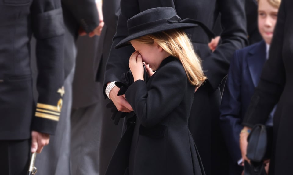 Princess Charlotte: ¿No estaba llorando?
