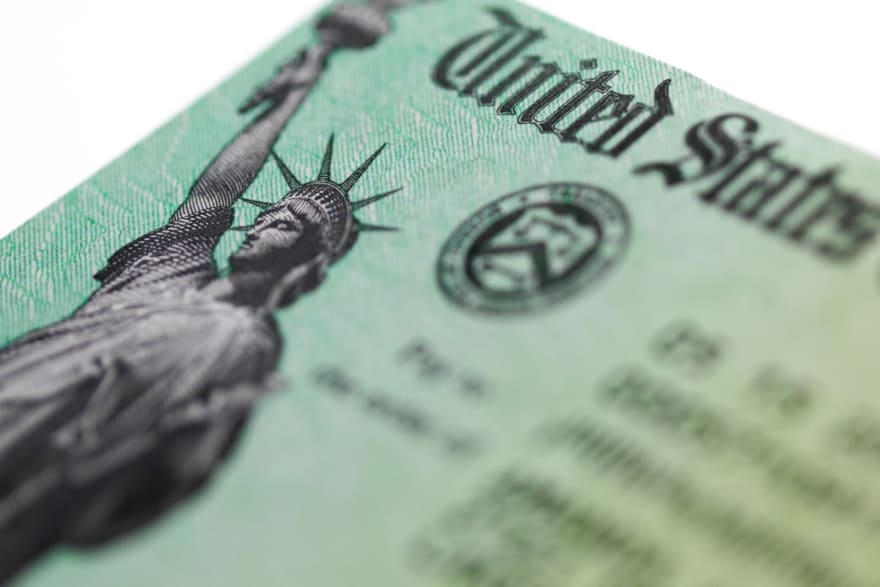 What must be done at the IRS to receive the additional checks?