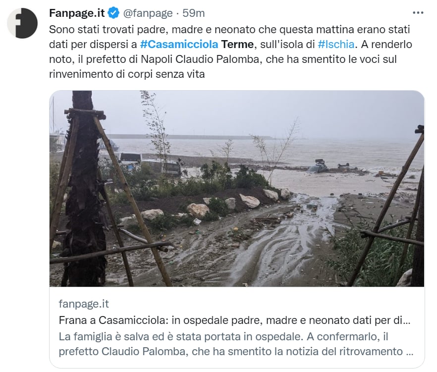 Tormentas Nápoles