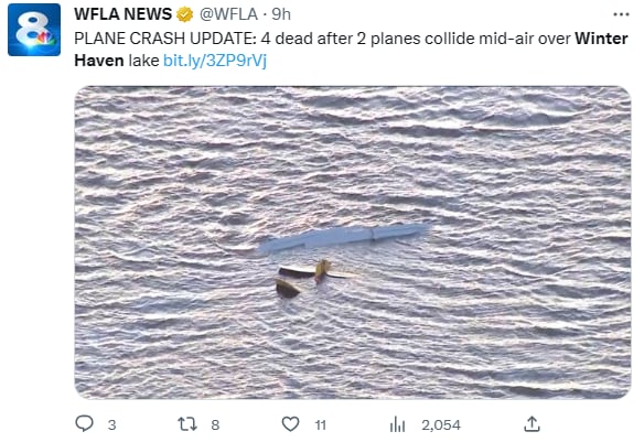 Accidente aéreo