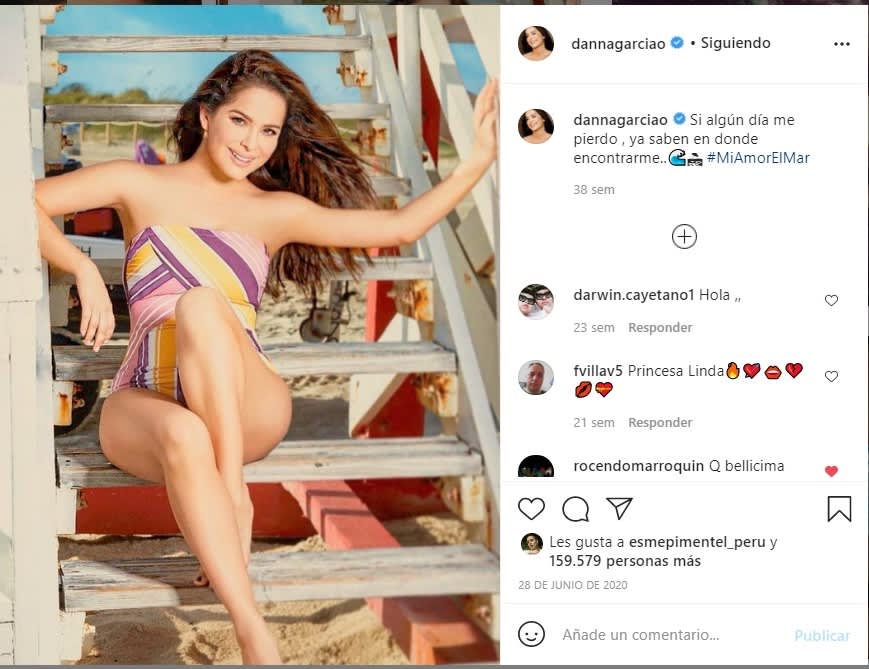 Danna García bikini coronavirus 5