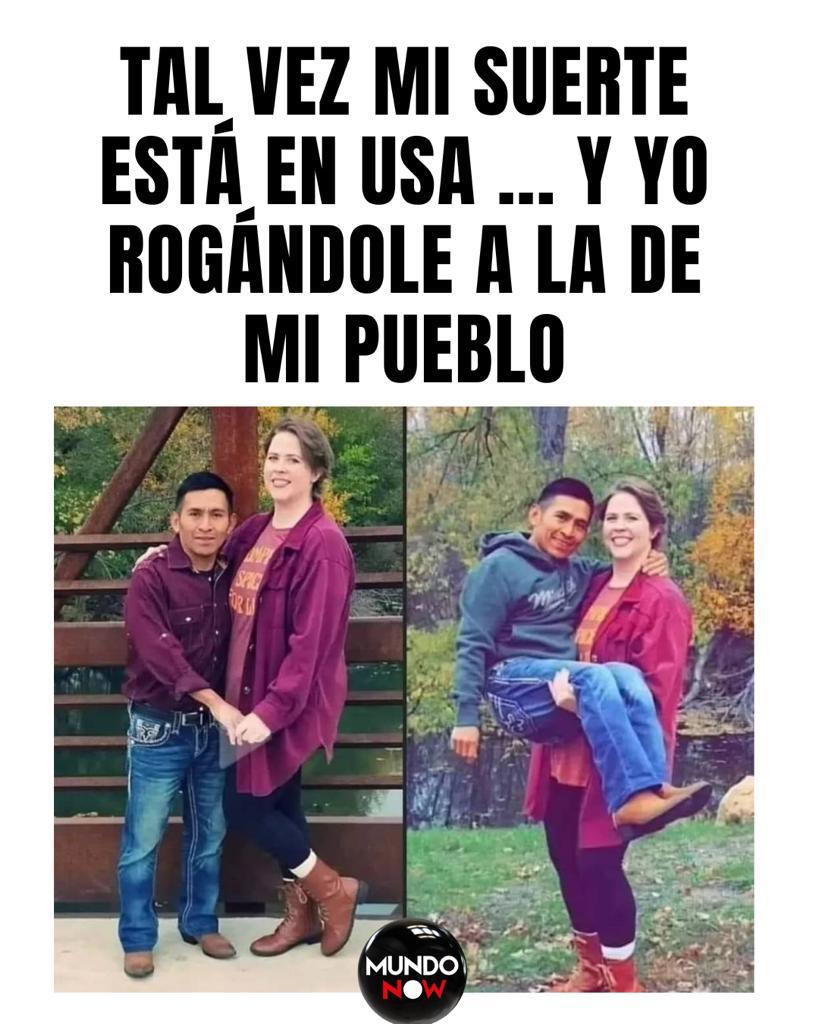 Meme, viral, USA, pueblo, parejas