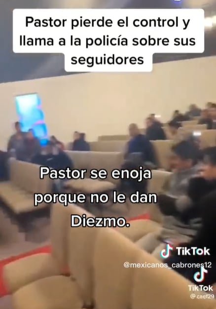 Pastor runs church tithe