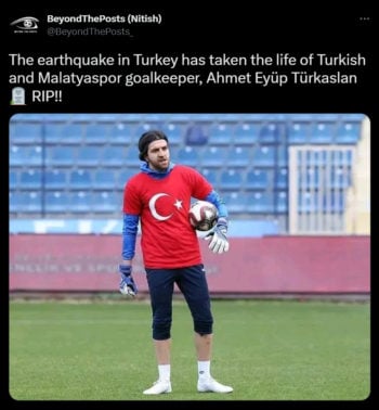 Director técnico de Malatyaspor habla sobre la muerte de su portero