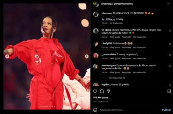 Rihanna fue mamá en 2022