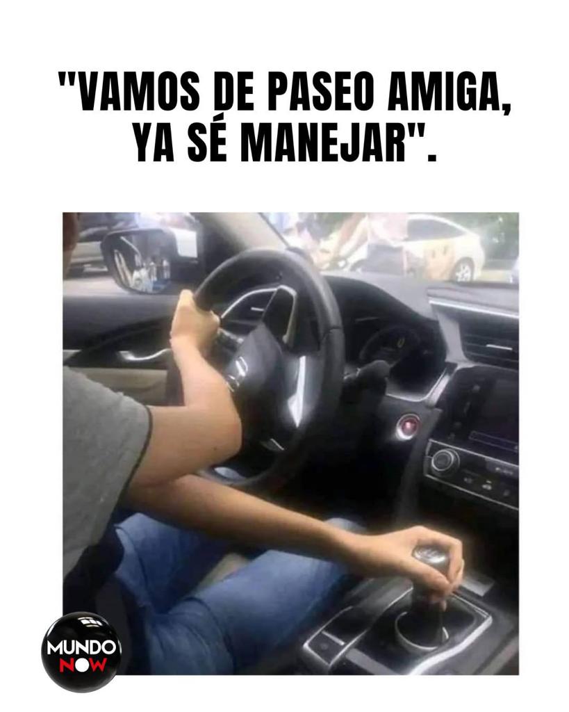 paseo, viaje, manejo, amiga, carretera