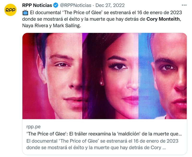 Autopsia Cory Monteith