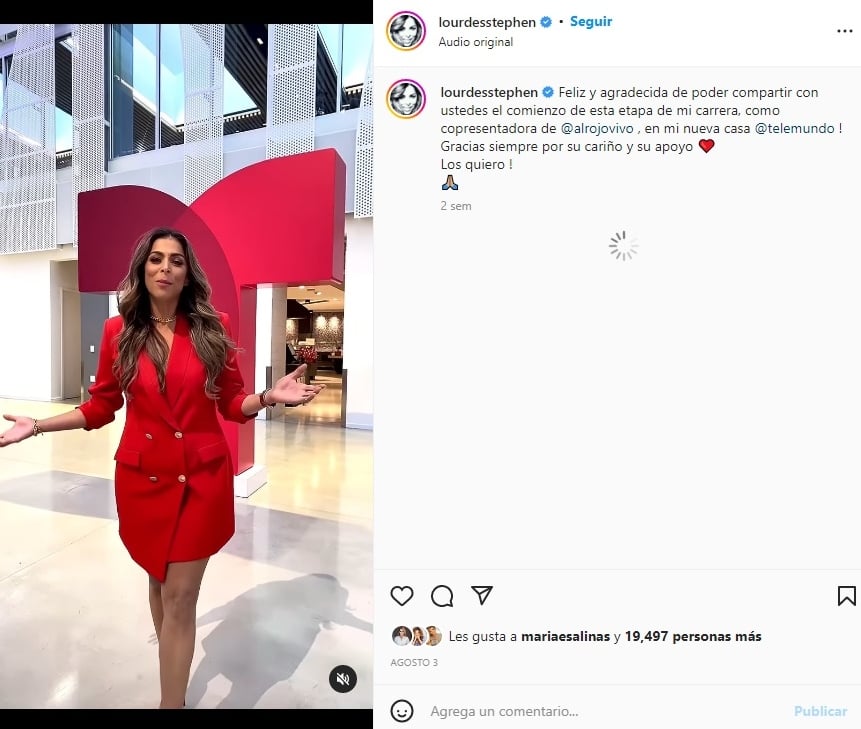 Lourdes Stephen Telemundo: ¿Cómo fue que animaste a tomar el mando de Al Rojo Vivo?