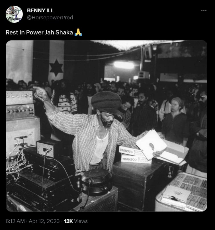 Jah Shaka died, close friends confirm the news
