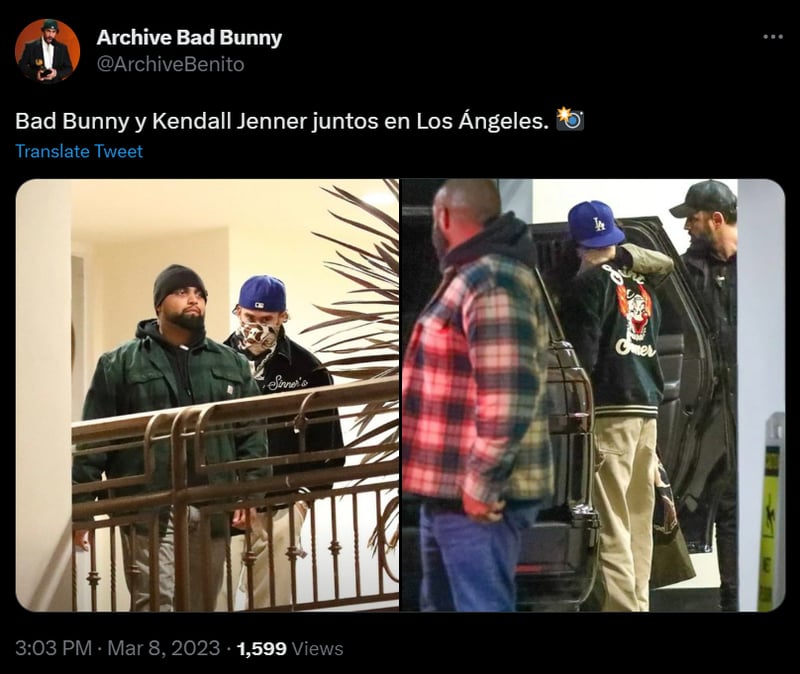 Both celebrities looked very discreet