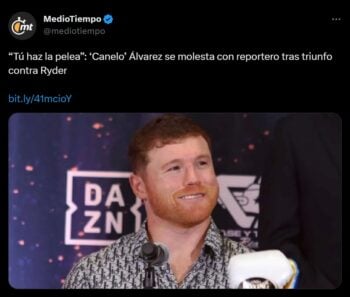 Estas son las declaraciones de Canelo ante la cuestión de su retiro