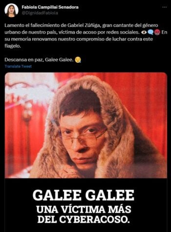 Muere el cantante de trap chileno Galee Galee a los 29 años