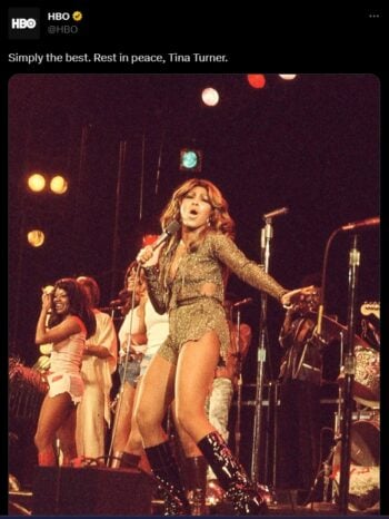 ¿Presentía su final? Revelan cuando Tina Turner se despidió de sus fans