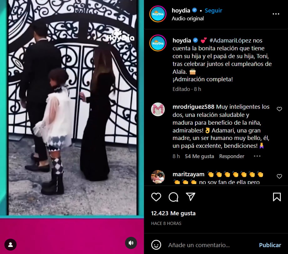 Adamari cuenta la experiencia de cómo fue grabar con Toni y Alaïa