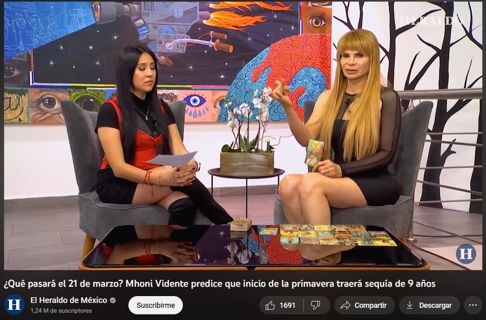 "This is the year of the earthquake"says Mhoni Vidente