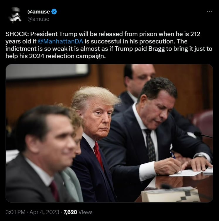 Trump is the first president to face criminal charges