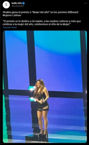 La cantante reafirma su aprecio a los seguidores