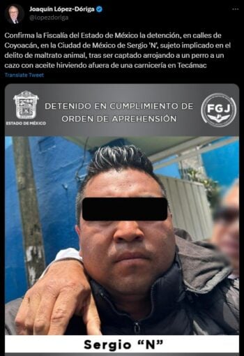 Identifican al asesino mexicano que arrojó un perrito a un cazo con aceite