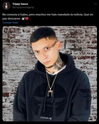 Muere el artista de trap chileno Galee Galee, ¿Porqué se autoinfligió heridas?