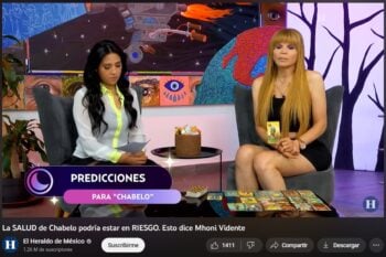 Mhoni vidente predijo la muerte de Chabelo