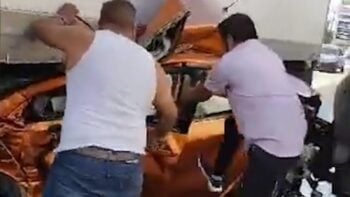 SUCEDE LO IMPENSABLE EN MEDIO DE ACCIDENTE 